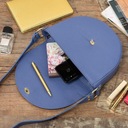 Kožená kabelka Vezze Vespa Luna Jeans Názov farby výrobcu niebieski