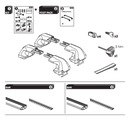 MALETERO DE TECHO THULE TOYOTA HILUX VII 2005-2015 