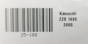 KAWASAKI ZZR1400 05 - 11 OS OSKA OSKI ШПИЛЬКА ШПИЛЬКИ БОЛТ БОЛТИ ДВИГУНА  (17575115966) фото min 4