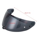 PRZYLBICA NA HELMET DARK AMBER DO HELMET MOTOCIKLINIO HJC I70 I10 NA INCHES FACE  photo 9