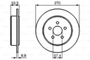 BOSCH 0 986 478 514 DISCO DE FRENADO 