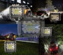 ГАЛОГЕН LED (СВІТЛОДІОД) 60W ПРОТИВОТУМАННА ФАРА РОБОЧА ФАРА 12V 24V ПОТУЖНА  (15441223713) фото min 16