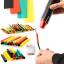 ТРУБКИ ТЕРМОУСАДОЧНЫЕ, ЛЕНТЫ, 164 ШТ ROSFIX