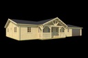 Dom drewniany Winchester Rodzaj dachu skośny
