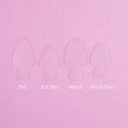 Силиконовые формы для наращивания ногтей OVAL FRENCH Nails Company