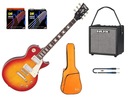 VINTAGE V100CS Zestaw Gitara Elektryczna + Wzmacniacz, Pokrowiec, Akcesoria