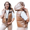 ЖЕНСКИЙ ЖИЛЕТ С КАПЮШОНОМ И РУКАВАМИ, размер. л