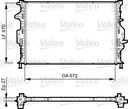 VALEO RADUADOR FORD MONDEO 07- 2,0TDCI 