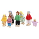 Family Doll Figures Pine Miniature People Комплект Озумі ГК