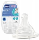 Соска-бутылочка CHICCO PERFECT5 PHYSIO 4м+ 2шт