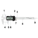 SUWMIARKA DOKLADNA ÉLECTRONIQUE NUMÉRIQUE POMIAROWA LCD 150 MM ÉTUI MÉTALLIQUEphoto 14