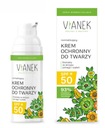 Крем для лица с защитой от ультрафиолета Vianek 50 SPF на день 50 мл