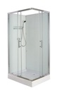 ДУШЕВАЯ КАБИНА ЧЕТЫРЕХСТЕННАЯ 100Х70 БЕЛАЯ