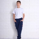 Biała koszulka dla chłopca krótki rękaw WF PL 164 EAN (GTIN) 5901095400599