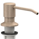 ДОЗАТОР с помпой для МЫЛА/ЖИДКОСТИ для раковины БЕЖЕВОГО цвета.