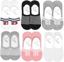Ponožky Nízke Balerínky Členkové Ponožky 6PAK Moraj 38-41