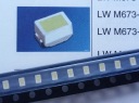 [100шт] LWM673 Светодиод SMD 0805 Белый 22мкд Osram
