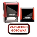 Pieczątka ZAPŁACONO GOTÓWKĄ Trodat Printy 4911 JAKOŚĆ PREMIUM 38x14mm