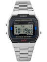 PÁNSKE HODINKY CASIO A163WA 1Q RETRO UNISEX ALARM Strojček quartzový