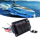12V 24V 3-KROTNY COMMUTATEUR À BASCULE PANNEAU ALUMINIUM AVEC TGphoto 7