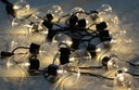 Солнечная светодиодная садовая гирлянда с 30 светодиодными лампочками