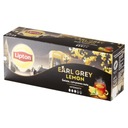 Чай черный экспресс Lipton EARL GREY LEMON 25 пакетиков 50г