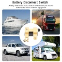 ВИКЛЮЧАТЕЛЬ АКУМУЛЯТОРА ТОП POST 11MM BIEGUN UJEMNY DO АВТОМОБІЛЯ CIEZAROWEGO, LODZI I JACHTU 12V 24V  (18245962837) фото min 4