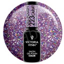 Lakier Hybrydowy Victoria Vynn Gel Polish 223 Carat Rose Diamond Brokatowy