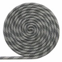 ШВАРТОВАЯ ВЕРЕВКА 8мм СЕРАЯ БЕЛАЯ - 05636