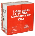 UTP LAN-кабель для использования вне помещений, гелевая витая пара, медь, CU PE, 305 м, гелеобразная для Интернета