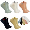 5 ЖЕНСКИХ НОСКОВ, РАЗНОЦВЕТНЫЕ ХЛОПКОВЫЕ УЗОРЫ