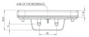 ФАРА ГАБАРИТ LED, PROSTOKATNA, 12/24V Z ПРОВОДОМ KRAMP LA30110  (14526277474) фото min 15
