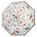 Автоматический детский зонт ДИНОЗАВРЫ детский зонт, светоотражающий.
