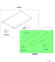 ПОЛКА ЗАДНЯЯ БАГАЖНИКА TRUNK SHELF RANGE ROVER L460 22- M8E246668A LR180635  фото 11