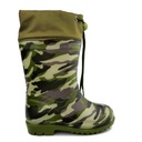 Детские резиновые сапоги Camo зеленые (27)