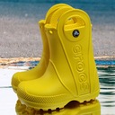 Detské gumáky žlté Crocs Kids Handle IT Rain Boot 12803YELLOW 25-26 Druh zapínania Vsúvanie