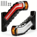 ФАРА ГАБАРИТ ДІОДНА OBRYSOWKI LED (СВІТЛОДІОД) DO 3 КОЛЬОРИ ЛАВЕТИ 12-24V  (18703377640) фото min 13