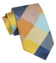 Angelo di Monti - Мужской галстук - Разноцветные квадраты