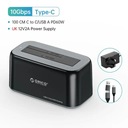 ORICO Док-станция для жесткого диска, USB 3.2 Gen 2