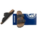 Topánky Šľapky Dámske Birkenstock Arizona Soft Footbed 0551253 Čierne Materiál vložky pravá koža