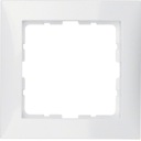BERKER B.Kwadrat Одинарная белая рамка 5310118989
