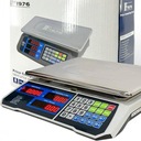 ЭЛЕКТРИЧЕСКИЕ БЕСПРОВОДНЫЕ МАГАЗИНСКИЕ ВЕСЫ, ЖК-ДИСПЛЕЙ, 40 КГ, 2 Г БАТАРЕИ