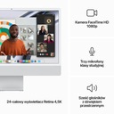 iMac 24 4,5K M3 16GB/256GB strieborný Rozloženie klávesnice UK (qwerty)