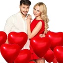 Шары RED HEARTS на свадьбу ДЕНЬ ВАЛЕНТИНА ПРИЧАСТИЕ 50 шт.