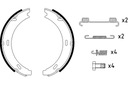 ZAPATAS DE TAMBOR DE FRENADO HAMULEC MANUAL 190 W201 A-CLASS W168 A-CLASS W169 