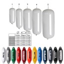 БАМПЕР СО СКВОЗНЫМ ОТВЕРСТИЕМ 15х43 БЕЛЫЙ