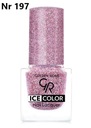 Лак для ногтей Golden Ice Color 197