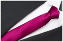 ЖАККАРДОВЫЙ мужской галстук, узкий, 6см, гладкий, GREG gs90
