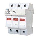 ОСНОВАНИЕ ПРЕДОХРАНИТЕЛЯ С ИНДИКАТОРОМ LC 3P RT18-32X