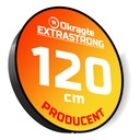 Круглый светодиодный короб EXTRA STRONG 1-сторонний 120см